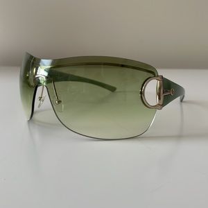 Gucci y2k vintage wrap sunglasses